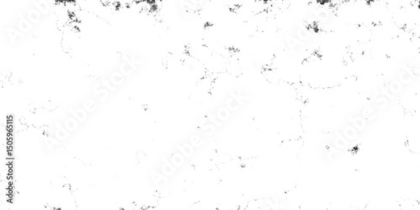 Fototapeta Grunge black and white crack paper texture design and texture of a concrete wall with cracks and scratches background. surface of old and dirty outdoor building wall texture.	