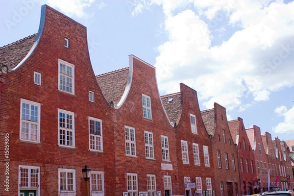 Fototapeta Holländerviertel in Potsdam