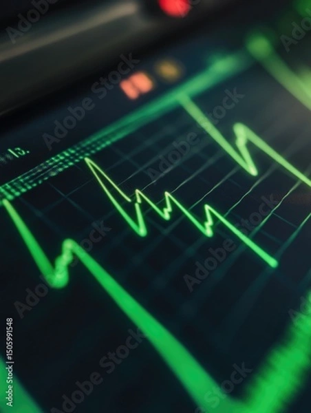 Fototapeta Computer Monitor Close Up