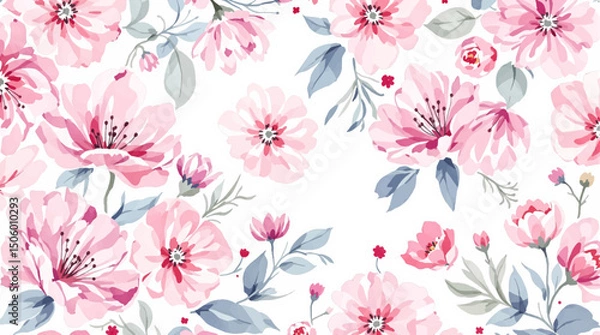 Obraz abstract floral background