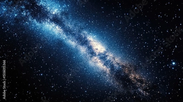 Fototapeta Galaxy with Stars in Sky