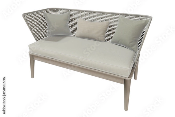 Obraz Modern Yellow Hardshell Suitcase 3D Model