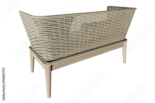 Obraz Modern Yellow Hardshell Suitcase 3D Model