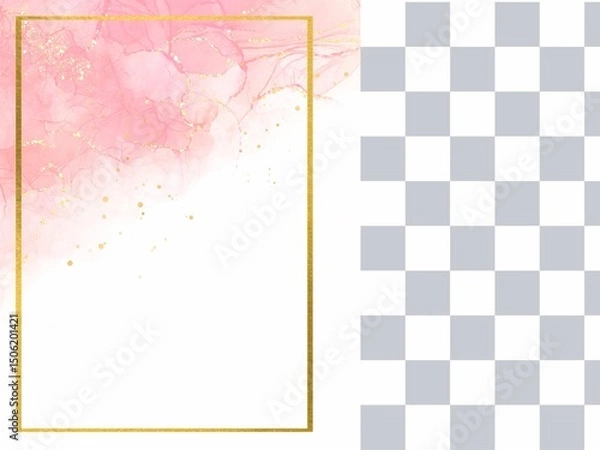 Obraz Modern graphic light background 