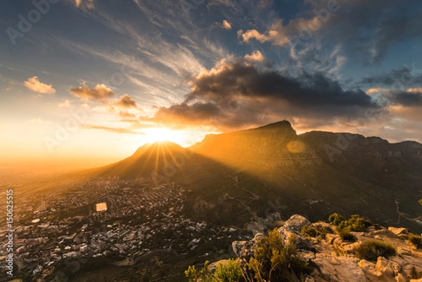 Obraz Table Mountain sunrise