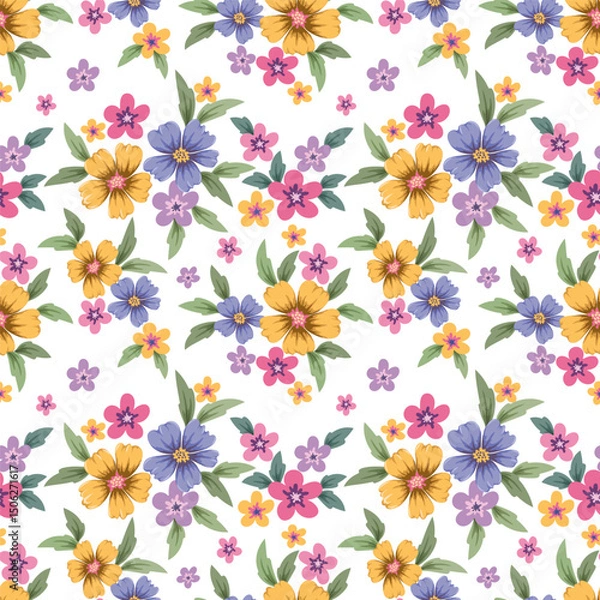 Fototapeta Flowers pattern1495