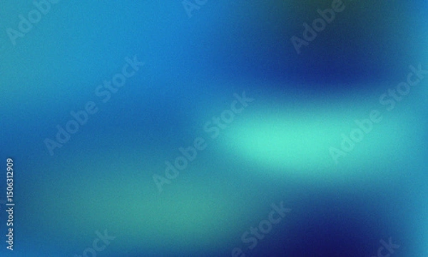 Fototapeta Pastel colored with White Gradient Blurred with Grainy Noise Texture background. Abstract pink, purple, blue, yellow, and teal colorful design.