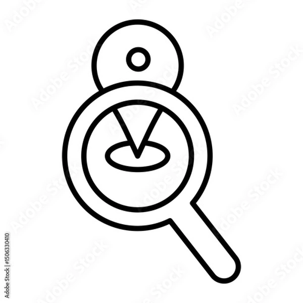 Obraz track search icon
