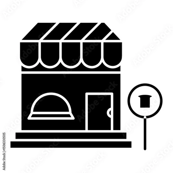 Obraz Bakery Shop icon