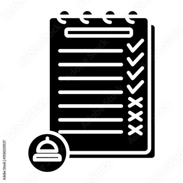 Obraz List food icon