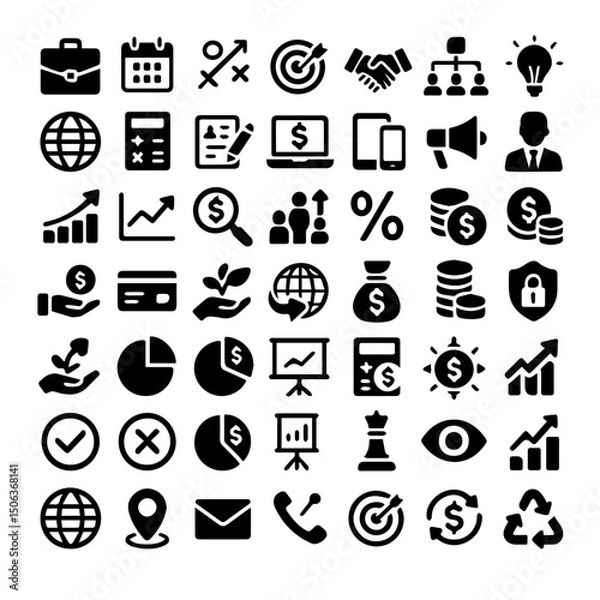 Fototapeta about business, business, business icon, icon about business, business sheet icon