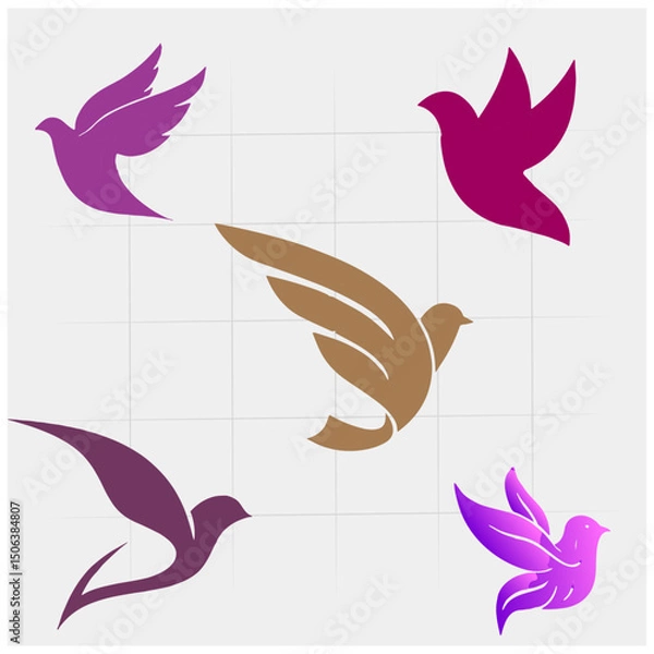 Fototapeta Dove logo 4