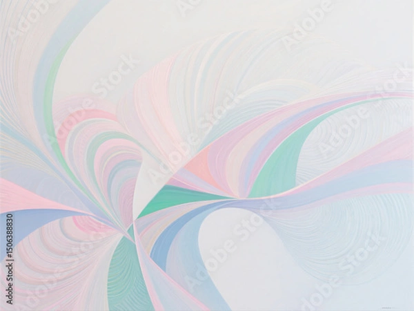 Obraz abstract soft earl textured illustrations of various dynamic and delicate blue pink colors gradation for wallpaper background. 
