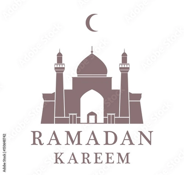 Obraz Ramadan. Greeting Card. Iraq