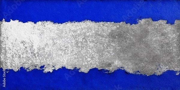 Fototapeta Blue white , color gradient rough abstract background shine bright light and glow template empty space.