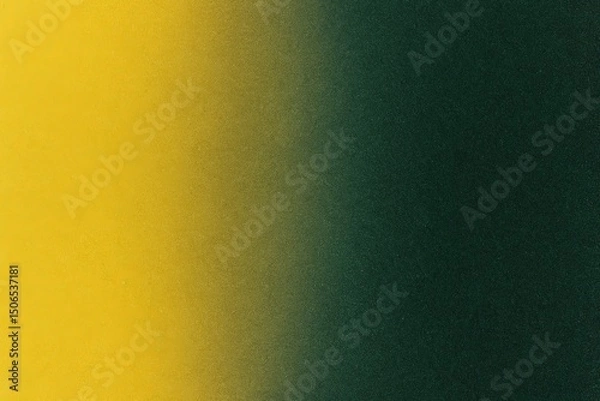 Fototapeta Generative AI, Yellow to green gradient textured background