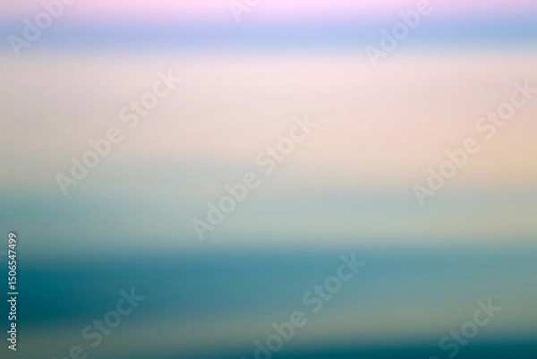 Obraz Soft Pastel Gradient Abstract Design in Calm and Serene Tones