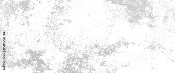 Fototapeta Vector old black and white wall cement grey white background with space