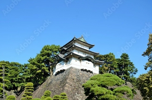 Fototapeta 江城 富士見櫓