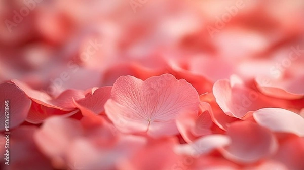 Obraz pink rose petals macro Lush Petals