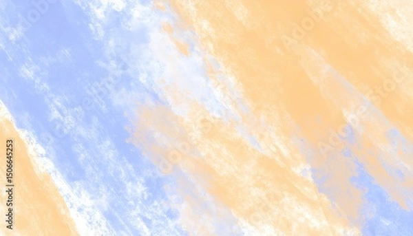 Fototapeta Abstract soft pastel colors digital canvas art minimalist style aerial view serenity and calmness