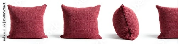 Fototapeta Set of Four Rectangular Cushions