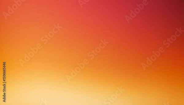 Fototapeta Top view, Soft blurred grunge pure orange yellow color halloween texture backdrop for background or design stock photo. gradiant color banner solid hard floor.lines