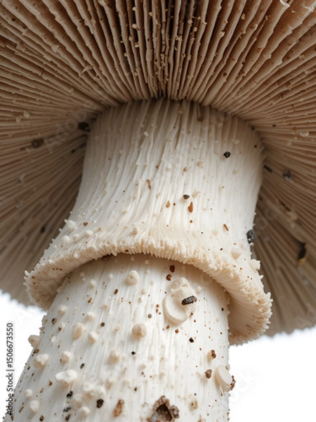 Obraz big boletus edulis isolated on white background close up