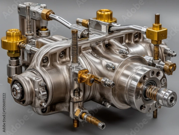 Obraz Car axle assembly