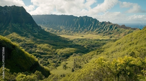 Obraz mountain landscape in summer