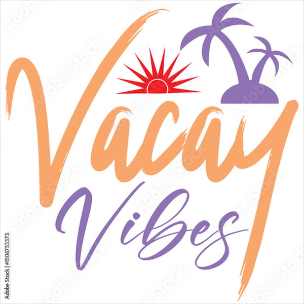 Obraz Vacay vibes