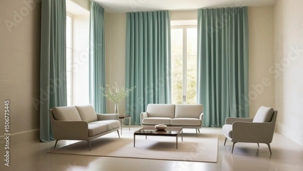 Fototapeta Living room
