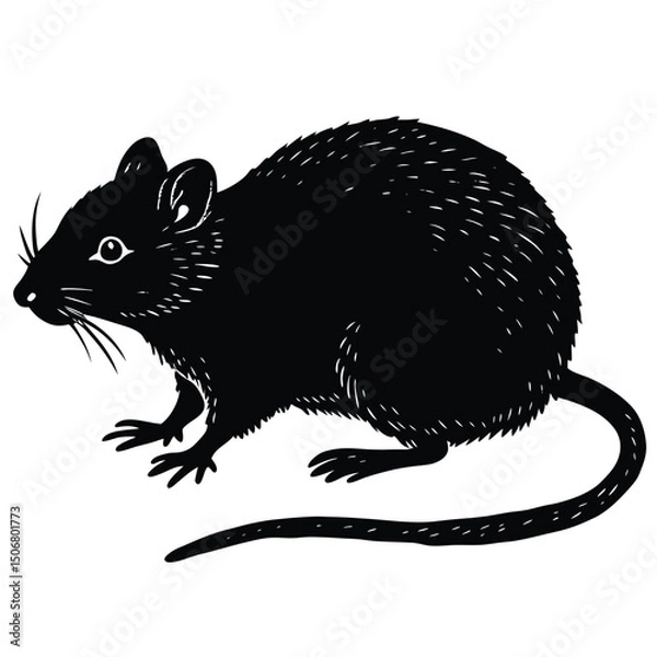 Fototapeta vole vector animal