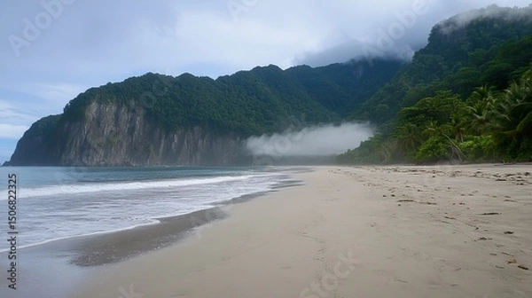 Fototapeta view from the beach