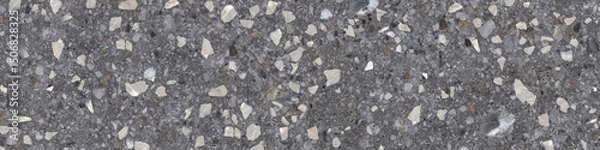 Fototapeta terrazzo texture of natural stone granite background marble surface for ceramic tile background.