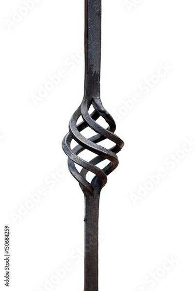 Obraz Simple single wrought iron ornament