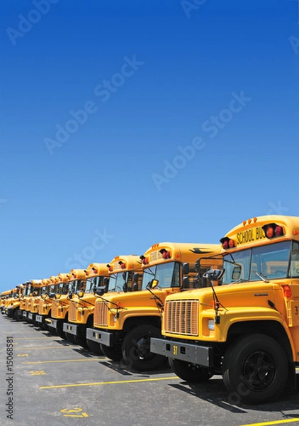 Obraz autobus szkolny