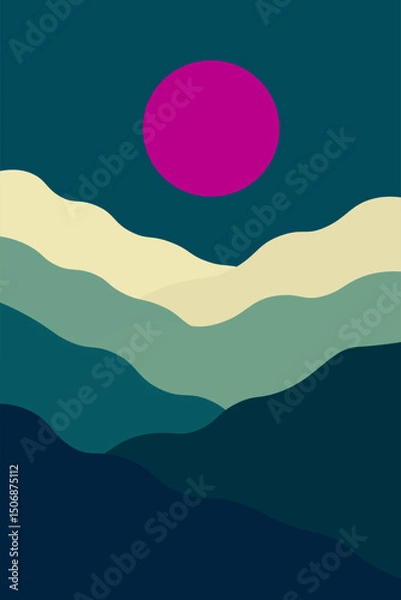 Obraz Between Silence and Light wallpaper