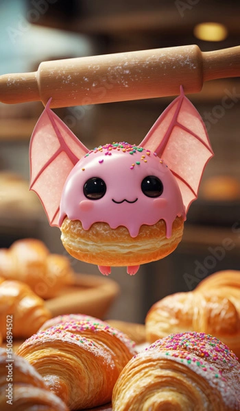 Obraz bat cake