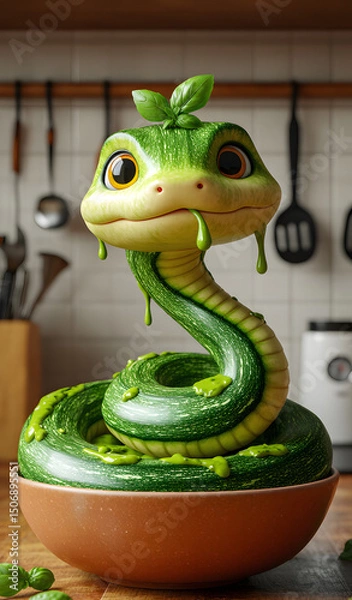 Obraz Wasabi Snake