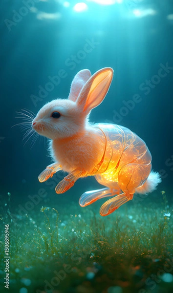 Obraz rabbit shrimp