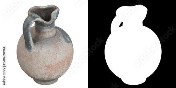 Obraz 3D rendering illustration of an Ancient Greek Vase