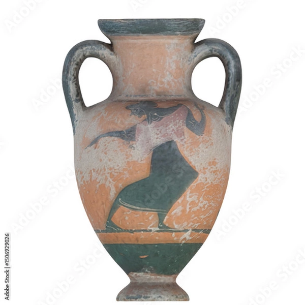 Obraz 3D rendering illustration of an Ancient Greek Vase