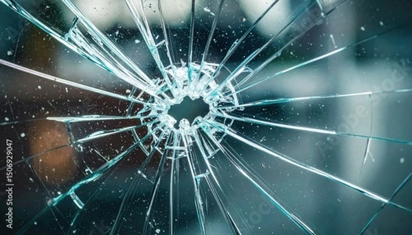 Obraz Hole in the glass