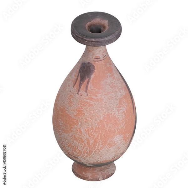 Obraz 3D rendering illustration of an Ancient Greek Vase