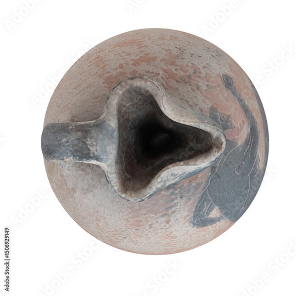 Obraz 3D rendering illustration of an Ancient Greek Vase