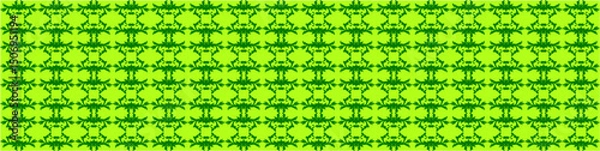 Fototapeta Elegant floral seamless pattern with intricate symmetrical designs. Perfect for wallpaper, fabric, textile, wrapping, background, or decorative use in digital and print projects.