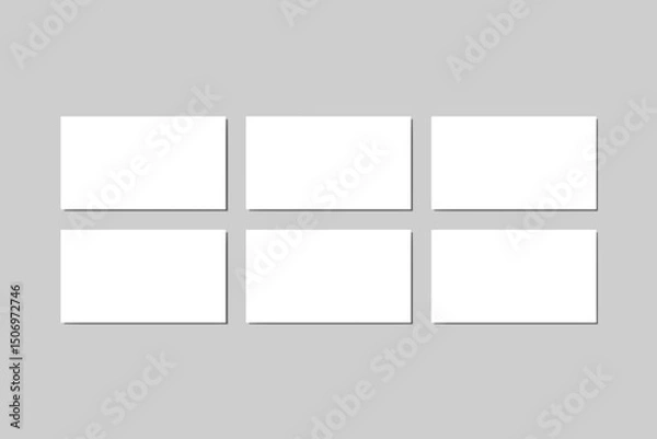 Obraz Slides Presentation Blank Mockup