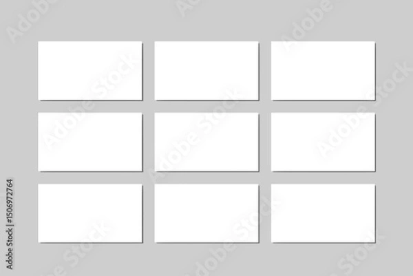 Obraz Slides Presentation Blank Mockup