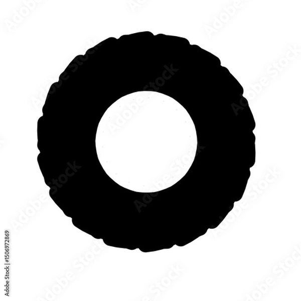 Fototapeta Gears shapes line icons. Flat machine gear icon. Wheel cogwheel vector. Simple outline isolated elements. Black gear.